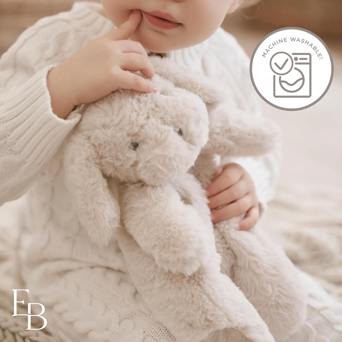 Elegant Baby Chase the Puppy Snuggler Plush Security Blanket w/ Gift Box - Perfect for Little Hands to Hold